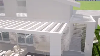 Rendering casa al mare