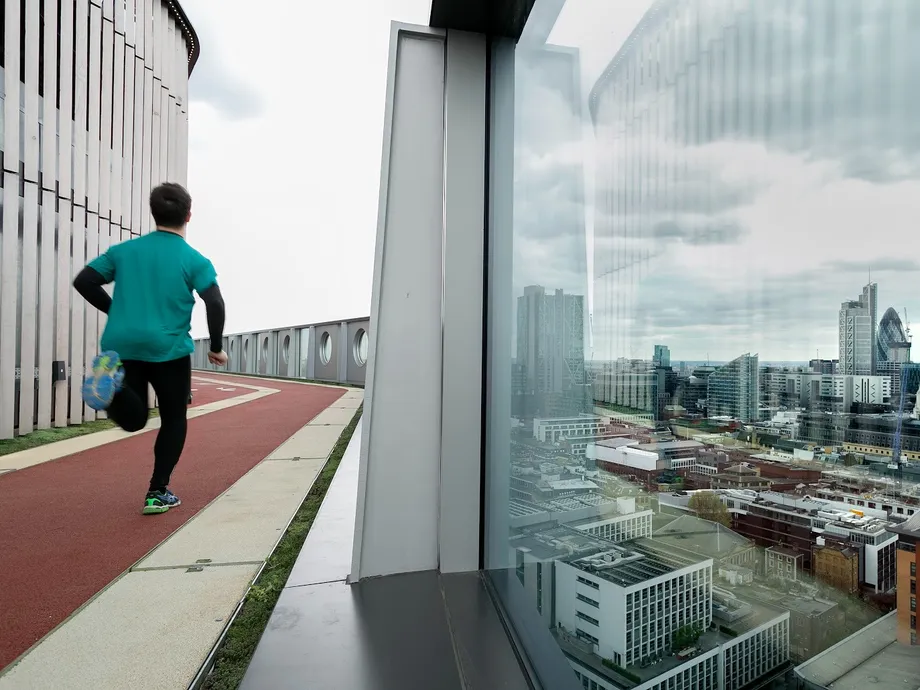 tetto piano pista ciclabile